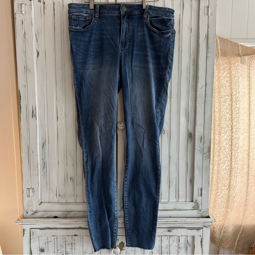 KUT from the Kloth MIA High Rise Skinny Jeans sz 12